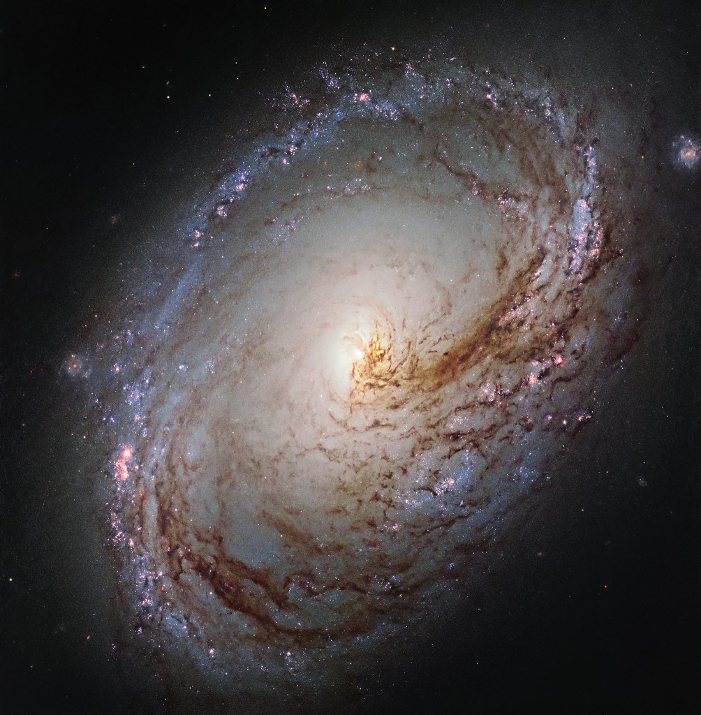 A Galactic Maelstrom, Messier 96 by NASA Hubble
