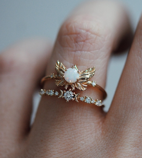 sunset-neon:sosuperawesome:Rings by Morphē Jewelry on EtsyMore like this I would buy all of these an