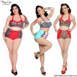 teampinup:  This adorable line of swimwear