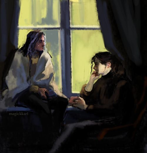 magickkart:Quiet mornings at the safehouse