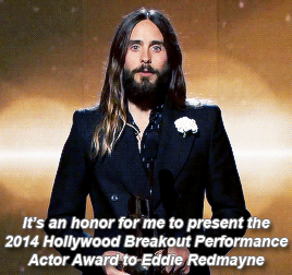 strangerinletoland:  Proud Mama Moment ♥ Hollywood Film Awards 2014