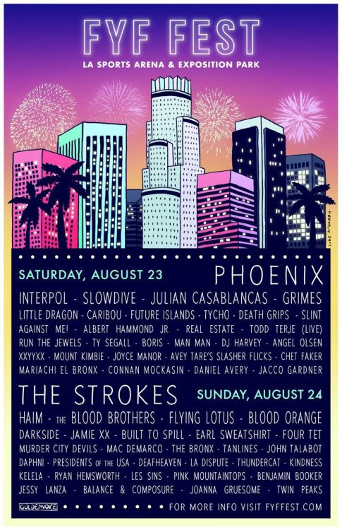 7Electrons will be at FYF 2014 Fuck Yeah Festival lineup is spectacular.  It&rsquo;ll be ou