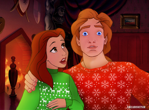 LIKE A DISNEY SIR ADVENT CALENDARDecember 13th : 12 days left before Christmas ! Belle and her &ldqu