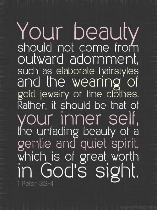 spiritualinspiration:  11 Words of Wisdom for Women of GodBy Joyce Meyer 1. Always keep God first, and seek Him for who He is, not what He can do for you.2. Take time regularly to examine your own heart and ensure that your motives are pure. Everything