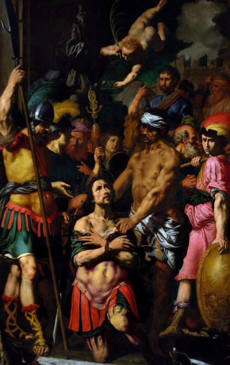 Martyrdom of Saint Alexander of Bergamo, by Luigi Miradori, private collection.