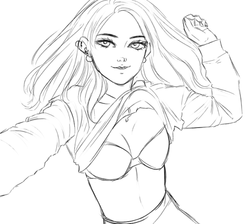 Little wip of a referenced drawing i’m working on :D