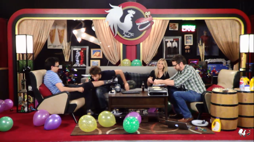 videogameboyfriends:  kerryshawcross:  HE LICKED IT  CAN WE JUST TALK ABOUT THESE PICTURES REAL QUICK ON ONE SIDE OF THE SCREEN BURNIE AND BARBARA LOOK SO DOMESTIC AND MUNDANE LIKE OH HERE’S SOME PANCAKES HOW MANY DO YOU WANT HONEY I HAVE ENOUGH BATTER