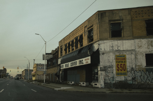 hallowedland: burtoo: Detroit, Michigan - Brendon Burton Grand River Avenue