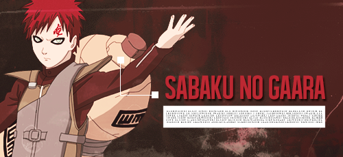 hanae-ichihara:    hanae-ichihara:S P E C I A L    25    D A Y S     O F    R E Q U E S T   Day 01. Sabaku No Gaara || Naruto Shippuden || Request by: sunaraishin