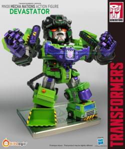 aeonmagnus:  Kids Logic Kids Nations (small series: 3.5″) Constructicons and Mecha Nations (large series: 7.5″) Devastator.