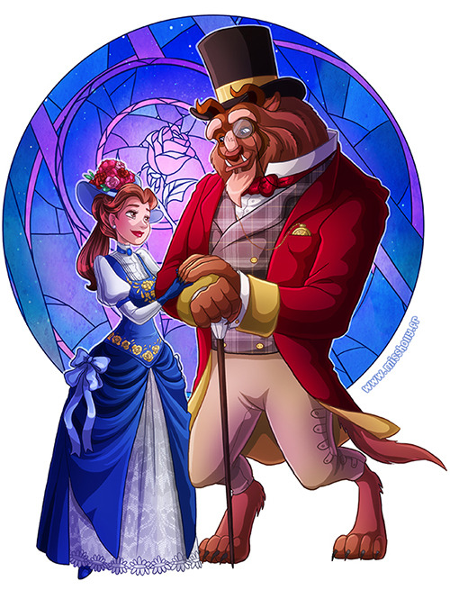 misshollyslair:Victorian Beauty and the Beast !