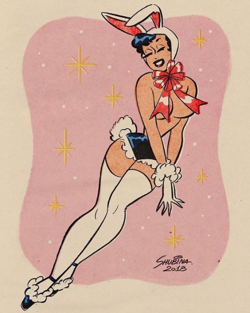 vintagegeekculture - Pin ups by Sveta Shubina. 