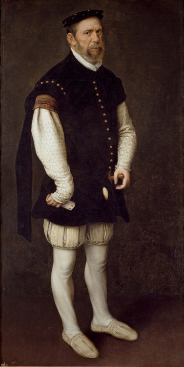 Perejón, bufón del conde de Benavente y del gran duque de Alba por Antonio Moro, 1560 aprox.