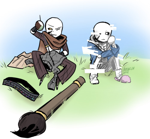 Their Actual Meeting Doodle (A Ran Away The First Time) Also Ignore The Glitches I Messed Them Up And