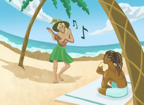 Taakitz….but at the beach??? This was a random prompt from my professor, bless his soul 