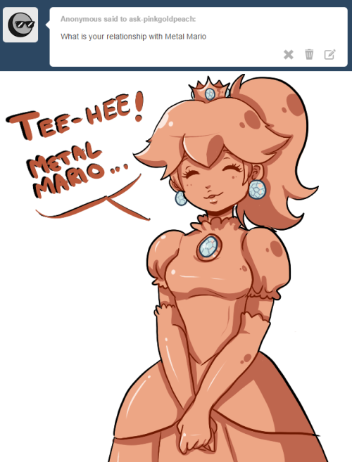 ask-pinkgoldpeach:  MM: “I barely even know this woman!!” PGP: “I can’t hear you over my awesomeness~” 