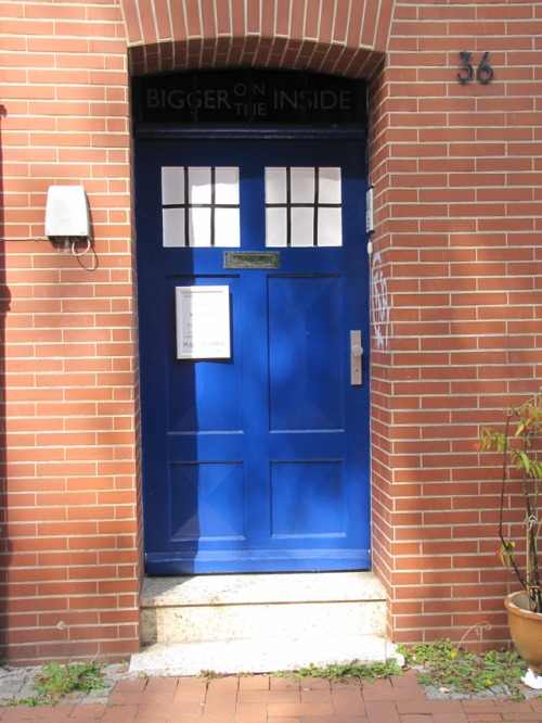 all-my-worlds-a-stage: Best front door in the whole town.