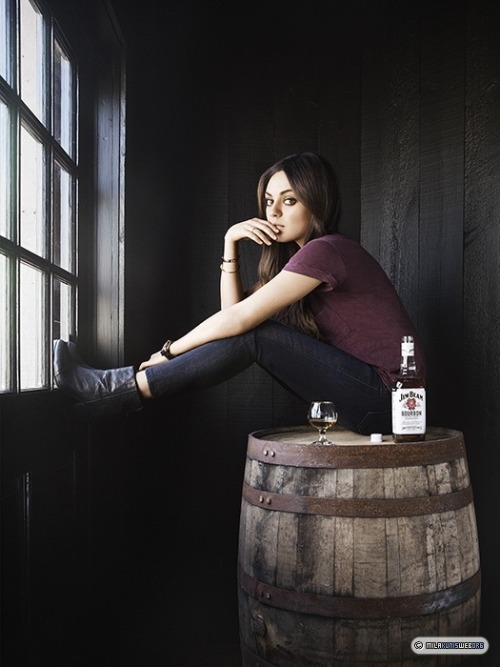 mila-kunis-fansite:  new Jim Beam photos!