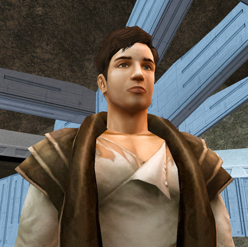tatooineknights:I downloaded this mod that turns Atton into even more of a himbo by cutting up his s
