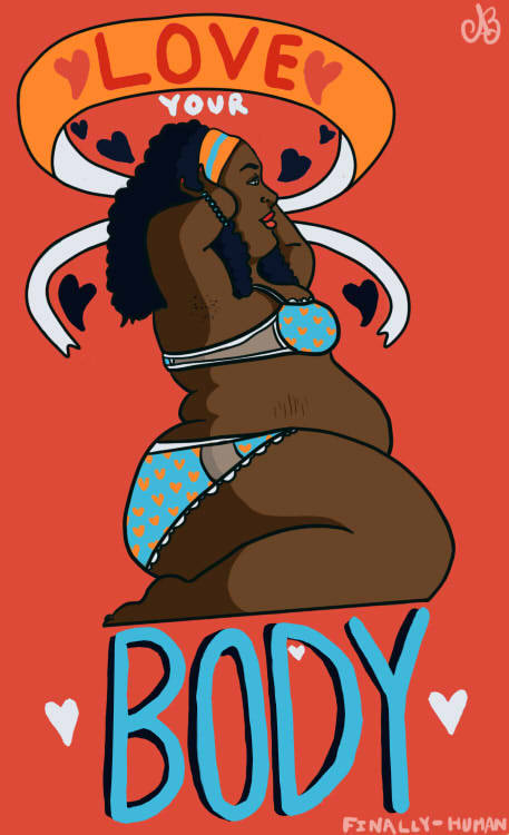 finally-human:  All of them together! Love your Body- Abbie Bevan 