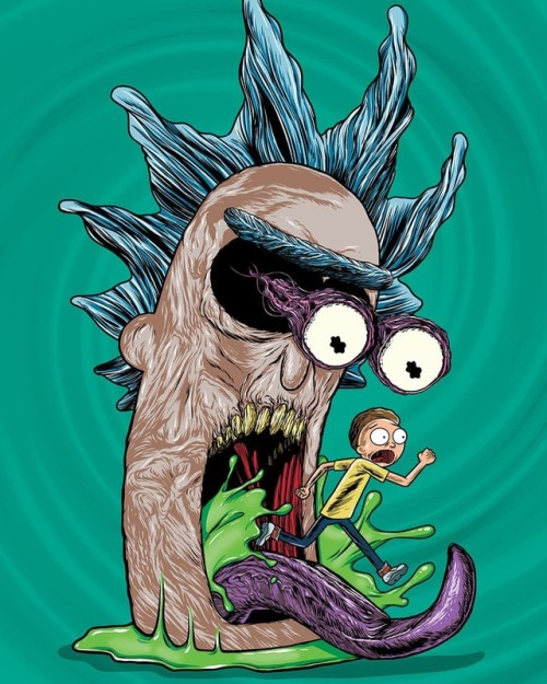 Some more wacky shit for the @rickandmorty style guide in collaboration with @tymattson. ....#rickan