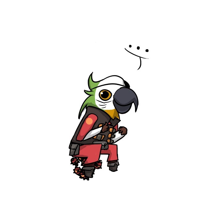 candivase:  Sometimes I like to crouch over my sticky bombs and pretend they are