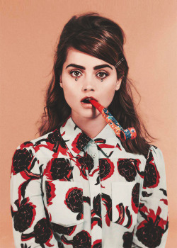 isntthatwizard:  JENNA COLEMAN | InStyle Magazine - 