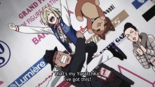 yurionicescreencaps: have you ever been so proud of a character in all your life? he’s only 15