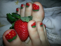expressionsfoot:  Fraise !