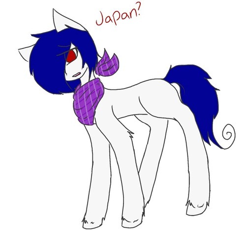 ask-japan-pony:ask-francepony:ask-japan-pony:ask-francepony: “You there Japan?    (Crap)    =3