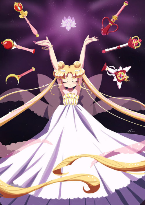 daikenkki:Princess Serenity by LovableQueen