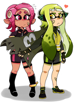 wirelessshiba:Cephalopods girlfriends looking