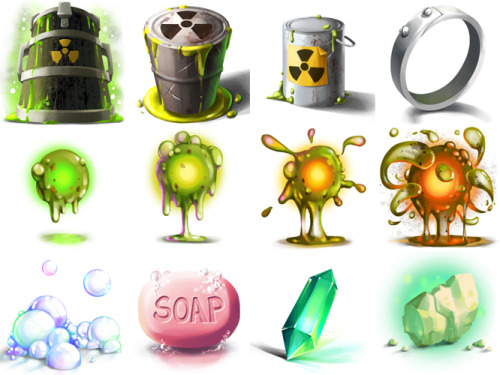 More Toxic Spill Art!