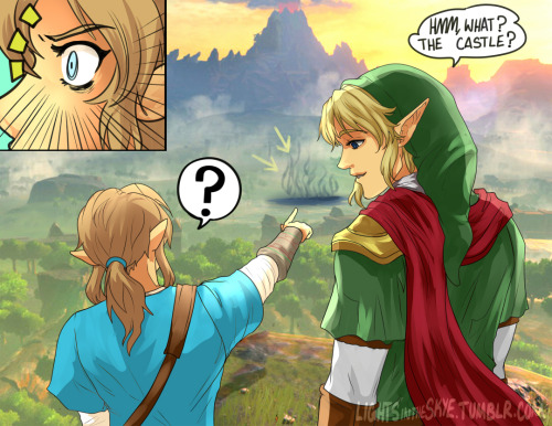 lovelynaomi01:  lightsintheskye:  Be Prepared, Link. You’re gonna wanna click on this one to read it. I got lazy with bgs but i tried OTL   More Link and the Links Au here If you want to help my make more comics like these (and kill my hand) consider