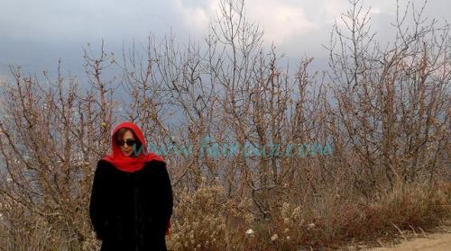 Fairuz recent photoshoot in the woods somewhere in Lebanon to...