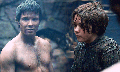 bullheadedbastardblacksmith:She kicked him in the side, but it only made him laughharder. “You laugh
