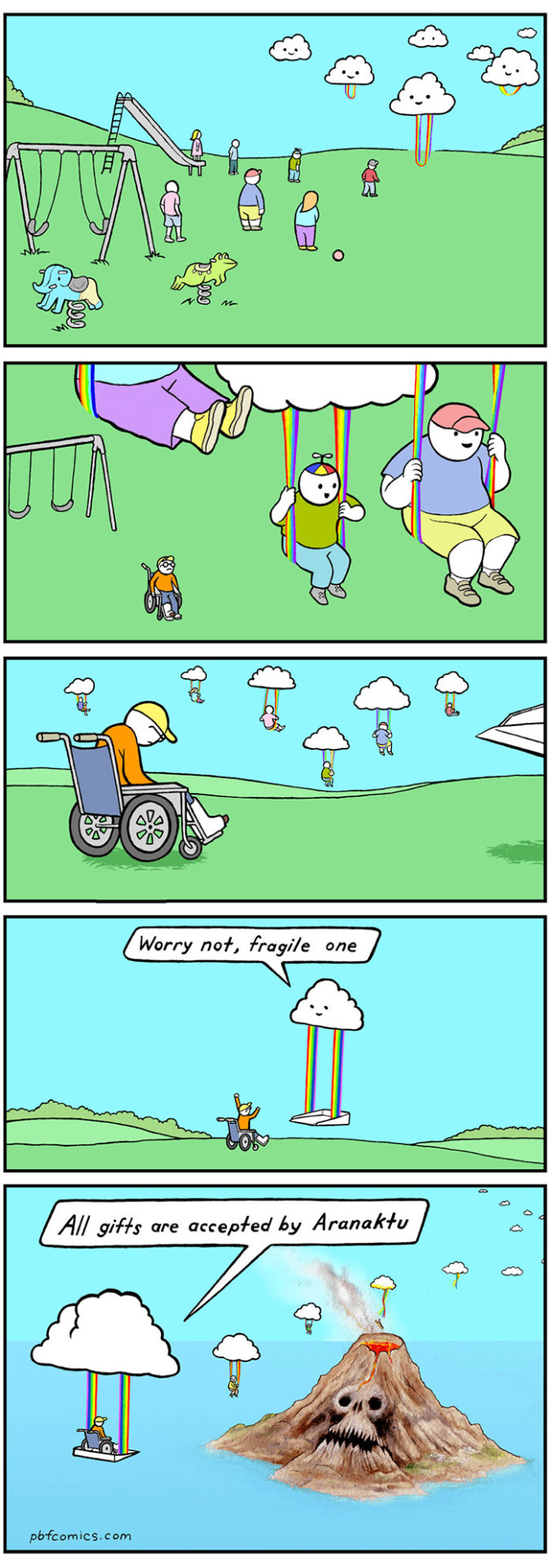 sixpenceee:  The Perry Bible Fellowship is the perfect middle between the whimsy