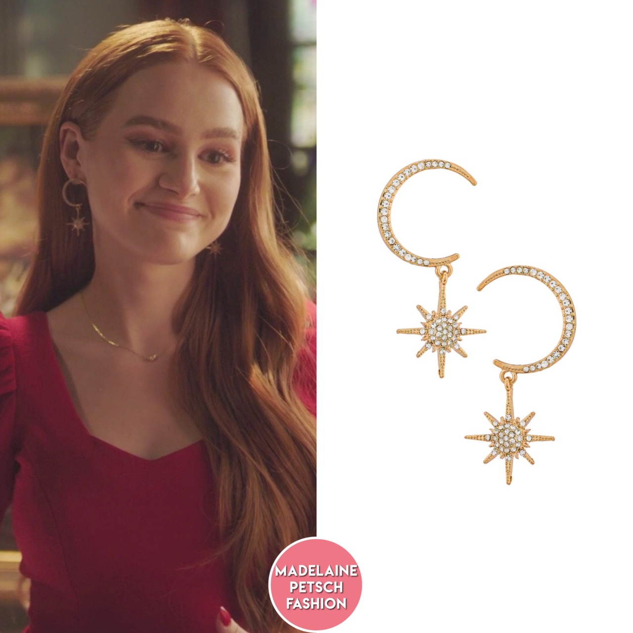 Pin by acrossana on madelaine petsch  Cheryl blossom, Madelaine petsch,  Hoop earrings