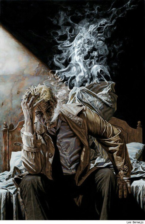 John Constantine (Hellblazer) by Lee Bermejo.