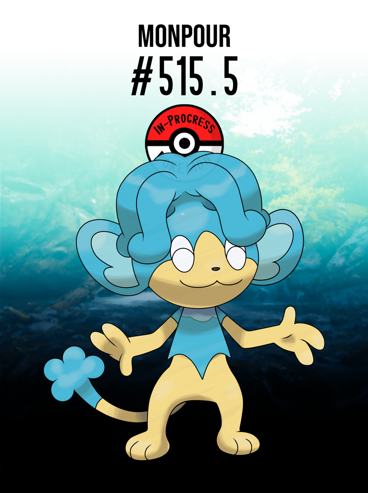 In-Progress Pokemon Evolutions — #090.5 - Shellder are aquatic