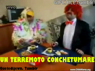 quetedijewn:  Profesor salomón y su pájaro  tututu - Terremoto. 