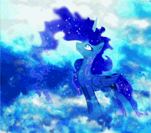 equum-amici:  My animation of Luna’s mane turned out to be the most liked thing