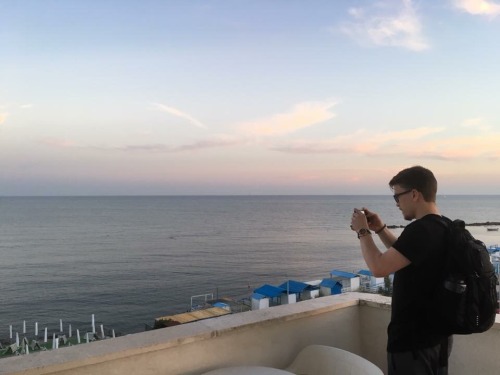 gudda: cashtag: italy he thought the view was pretty but I thought he was prettier