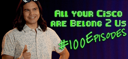 Wow. After all this time, we finally reached 100 episodes…of my long-running YouTube gamer channel: “All your Cisco are Belong 2 Us”.
So many hours of me yelling into a microphone while driving in a stolen convertible in the city streets of San...
