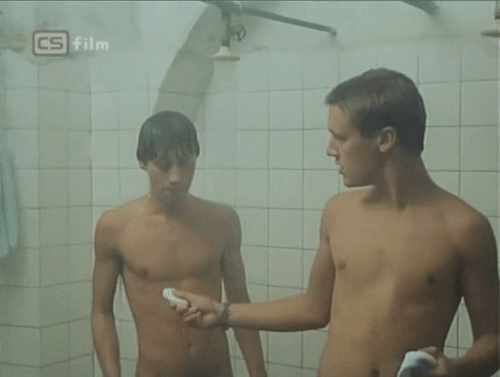 czech-them-out:    Pavel Kříž and David Matásek in Zámek Nekonečno (1984)   