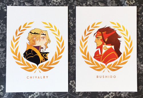 danarune:Selling portrait print leftovers! The Fates royals and their personal skills.they’re BUY 3 