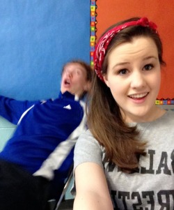 Awkward-Rose:  So I Was Trying To Take A Selfie In Class And My Friend Wanted To