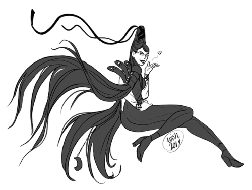 Random messy Bayonetta sketches. Very little reference was used ‘cause I felt lazy.