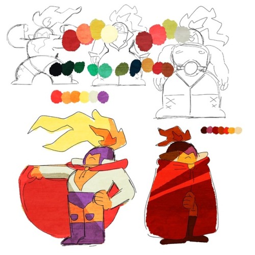 designing characters for a mobile game my friends are developing