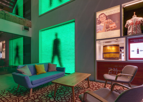 {Coca-Cola’s London headquarters has relocated to a space designed by UK studio MoreySmith tha
